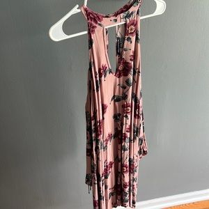 American Eagle open shoulder dress-worn once medium